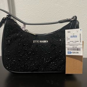 Sparkly Black Steve Madden Shoulder Bag